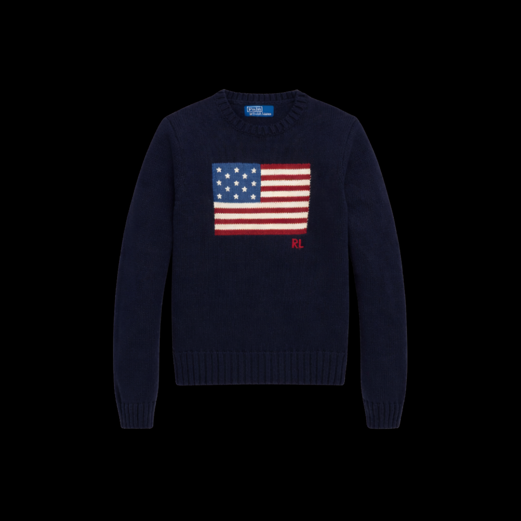 RALPH LAUREN FLAG SWEATER